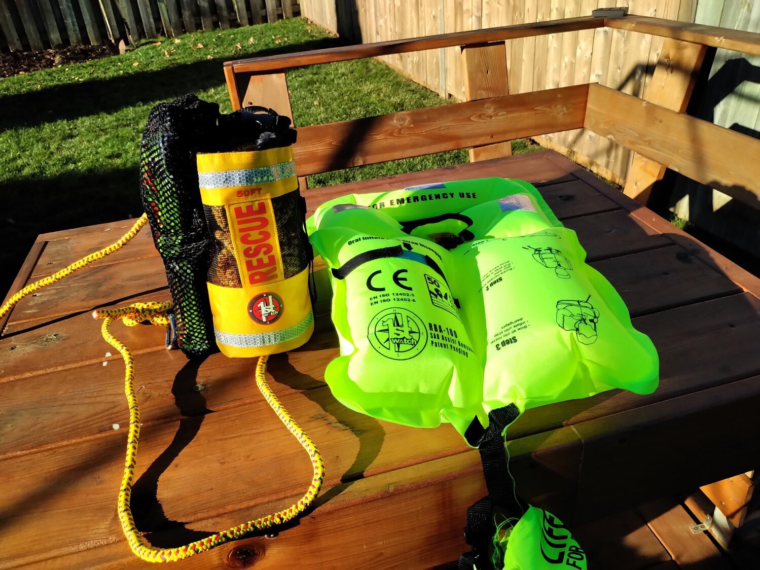 Swiftwater Rescue Gear