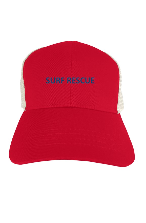 Que Rescue Hat Ocean Dogs Eco Trucker Organic Recycled 'Surf Rescue' Hat - LIFEGUARD ...