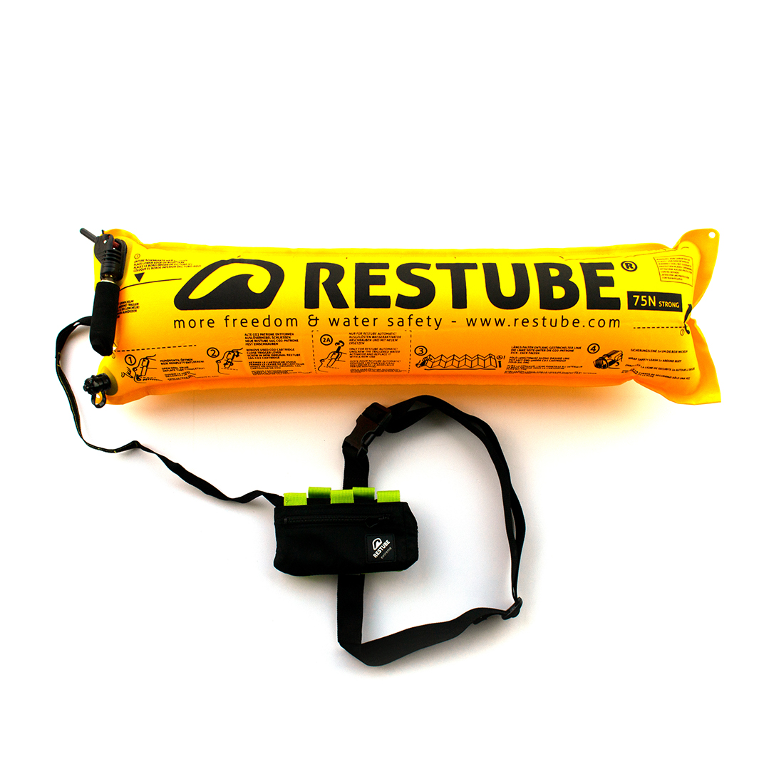 RESTUBE extreme - black lime - inflated